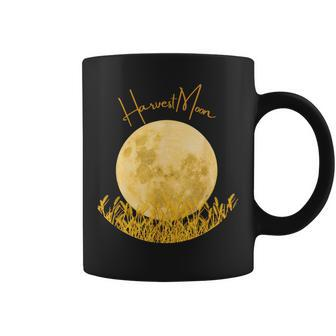 Harvest Moon Apparel For September Full Moon Phase Calendar Coffee Mug - Seseable