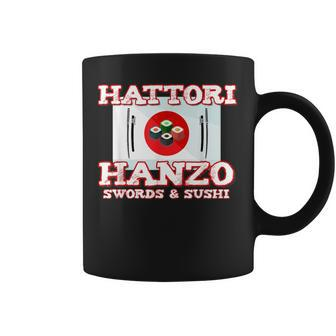 Hattori Hanzo Swords & Sushi Katana Japan Coffee Mug - Monsterry UK
