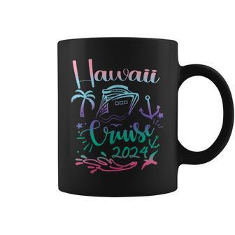 Hawaii Cruise 2024 Family Group Friends Vacation Matching Coffee Mug - Monsterry