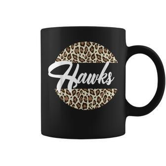 Hawks High School Mascot Sports Team Women's Hawks Coffee Mug - Monsterry DE