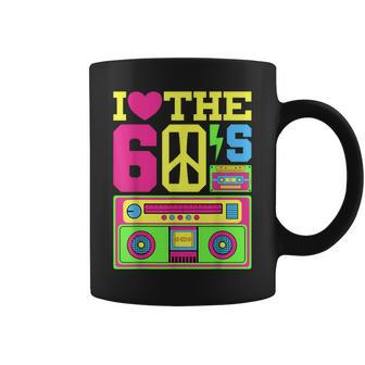 Heart 60S Fashion 1960S Theme Party Outfit Sixties Costume Coffee Mug | Mazezy