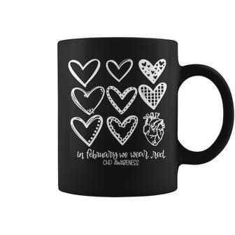 In My Heart Warrior Era Heart Disease Awareness Chd Women Coffee Mug - Monsterry CA