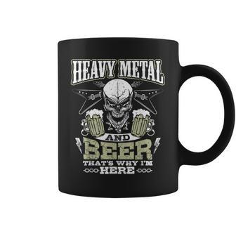 Heavy Metal And Beer For And Women Coffee Mug - Monsterry