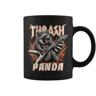 Heavy Metal Raccoon Trash Panda Coffee Mug - Thegiftio UK