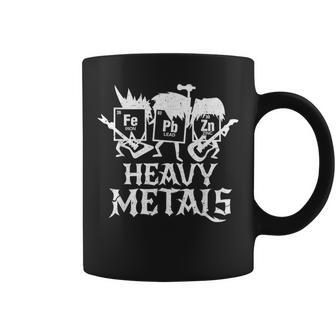 Heavy Metals Periodic Table Chemistry Coffee Mug - Monsterry