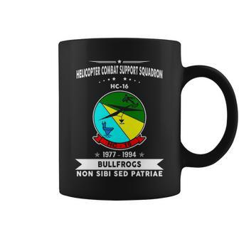 Helicopter Combat Support Squadron 16 Hc 16 Helsuppron 16 Bullfrogs Coffee Mug | Mazezy