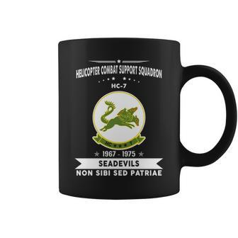 Helicopter Combat Support Squadron 7 Hc 7 Helsuppron 7 Seadevils Coffee Mug | Mazezy