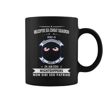 Helicopter Sea Combat Squadron 5 Hsc Coffee Mug | Mazezy