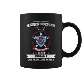 Helicopter Sea Combat Squadron 6 Hsc Coffee Mug | Mazezy