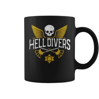 Hell Of Divers Helldiving Lovers Costume Outfit Cool Coffee Mug - Seseable