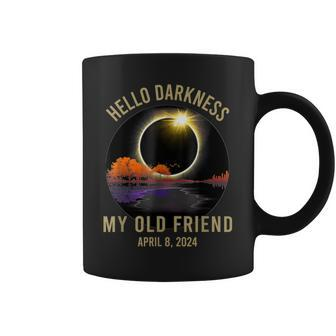 Hello Darkness My Old Friend Guitar Landscape Coffee Mug | Mazezy UK