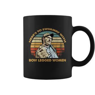 Heres To Swimming With Women Vintage T Coffee Mug | Crazezy DE