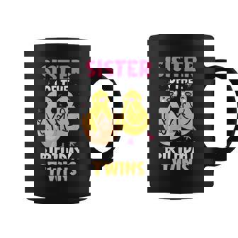 Hermana De Las Gemelas De Cumpleaños Bonito Gemelos Celebre Taza de café - Regaloses