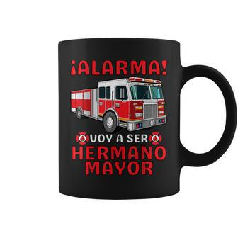 Hermano Mayor Bombero Voy A Ser Hermano Mayor Coffee Mug - Monsterry DE