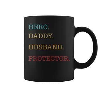 Hero Daddy Husband Protektor Atertag Geschenk Papa Sohn Tassen - Geschenkecke