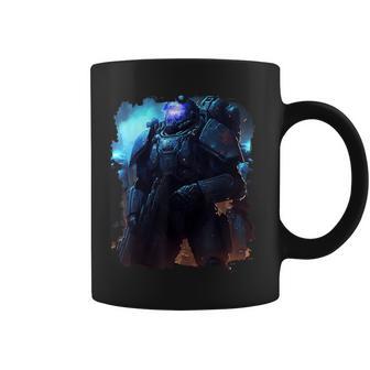 Heroes In Space The Amazing Space Marines Coffee Mug - Thegiftio UK