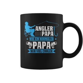 Herren Cooler Angler Papaater Fischen Angelnatertag Spruch Tassen - Geschenkecke