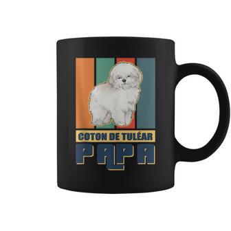 Herren Coton De Tuléar Hundebesitzer Papa Coton De Tulear Tassen - Geschenkecke