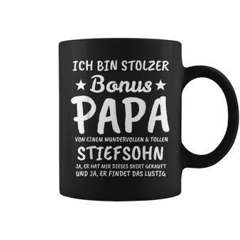 Herren Stiefvater Stiefsohn Bonus Papa Tassen - Geschenkecke