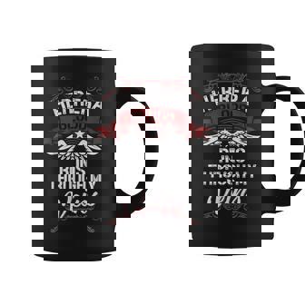 Herrera Blood Runs Through My Veins Last Name Family Coffee Mug - Seseable