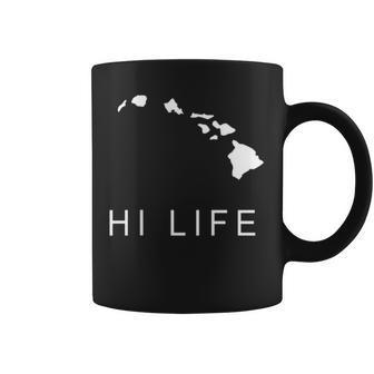 Hi Life Hawaii Novelty Souvenir Coffee Mug - Monsterry DE