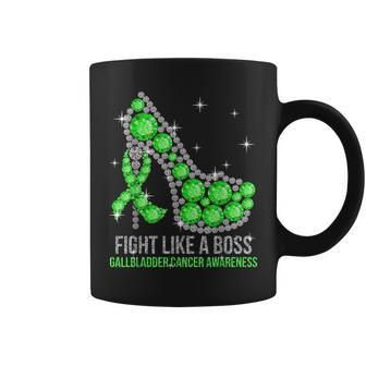 High Heels Pump Women Fight Gallbladder Cancer Like A Boss Coffee Mug | Crazezy AU