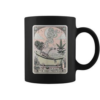 The High Priestess Tarot Card Witchy Sarcastic Coffee Mug - Monsterry AU