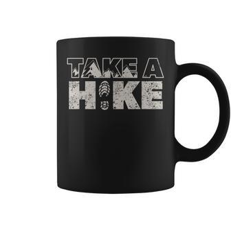 Take A Hike Vintage Outdoor Mountain Hiking Coffee Mug | Seseable UK