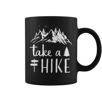 Hiking Nature Hike Hiker Outdoor Take A Hike Coffee Mug - Thegiftio UK
