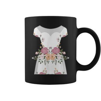 Hilarious Wedding Dresses Engagements Mockery Illustration Coffee Mug - Monsterry AU
