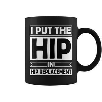 Hip Surgery Recovery Aids Bionic Hip Coffee Mug - Monsterry