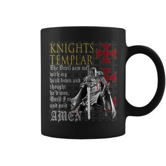 In Hoc Signo Vinces Christian Warrior & Knights Templar Coffee Mug - Monsterry UK