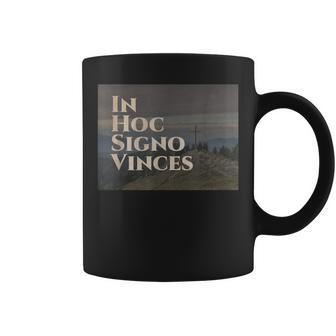 In Hoc Signo Vinces Coffee Mug - Monsterry