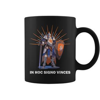 In Hoc Signo Vinces Knights Templar Theme Coffee Mug - Monsterry CA