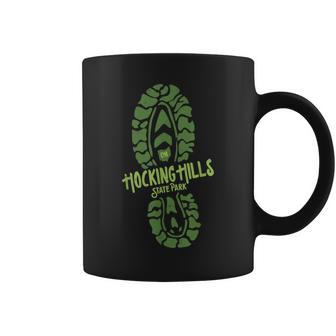 Hocking Hills State Park Ohio Oh Outdoors Hiking Boot Coffee Mug - Monsterry