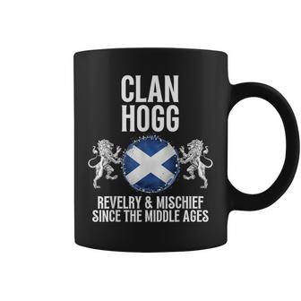Hogg Clan Scottish Family Name Scotland Heraldry Coffee Mug - Seseable