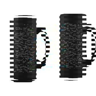 Hola En 100 Idiomas Del Mundo Unidad Internacional Taza de café - Regaloses