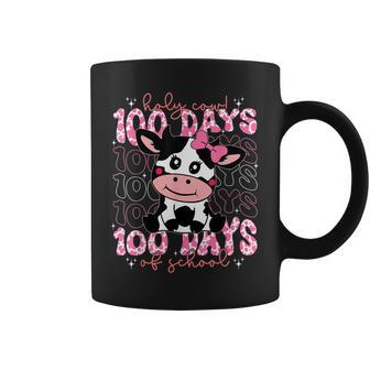 Holy Cow 100 Days Of School Girls Teachers Students Coffee Mug | Mazezy