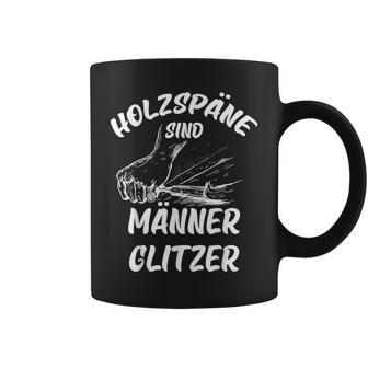 Holzspäne Sind Männer Glitter Black Tassen - Seseable