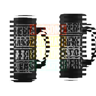 Hombre Awesome Dads Have Tattoos And Beards Día Del Padre Taza de café - Regaloses