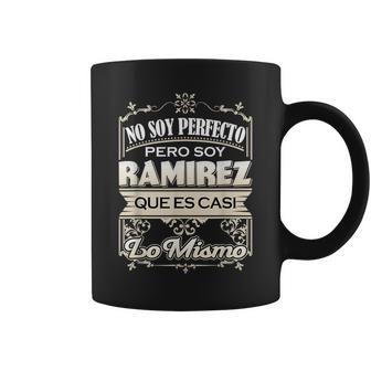 Hombre Camiseta Apellido Ramirez Last Name Ramirez Coffee Mug - Monsterry