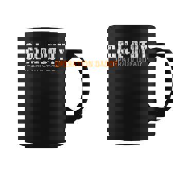 Hombre Gamer Dad Call To Duty Operación Daddy Padre Taza de café - Regaloses