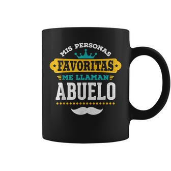 Hombre Mis Personas Favoritas Me Llaman Abuelo Taza de café - Regaloses