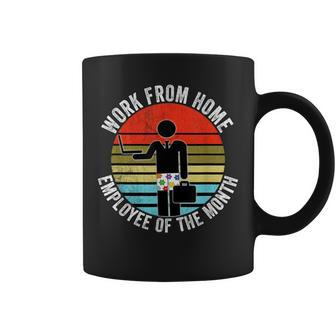 Home Office Work Employee Of The Month Women Coffee Mug - Monsterry