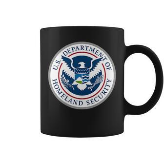 Homeland Security Tsa Veteran Work Emblem Patch Coffee Mug - Monsterry DE
