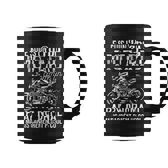 Homme Papy Motard Humour Idée Cadeau Grand Père Biker Moto Tasse - Cadeauxyz