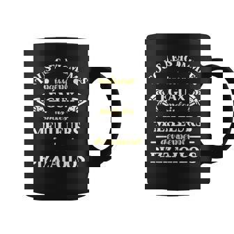 Hommes Naissent Égaux Pizzaiolo Humour Pizza Homme Tasse - Cadeauxyz