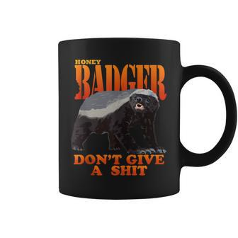 Honey Badger Don't Give A Shit Coffee Mug | Mazezy
