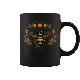 Honey Bee Moon Phases Phases Of The Moon Bees Coffee Mug - Monsterry DE
