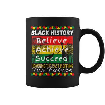 Honoring The Past Inspiring The Future Black History Month Coffee Mug | Mazezy